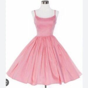 Pin Up Girl Couture Medium JENNY dress Pink Retro Pinup 1950s Vintage Rockabilly